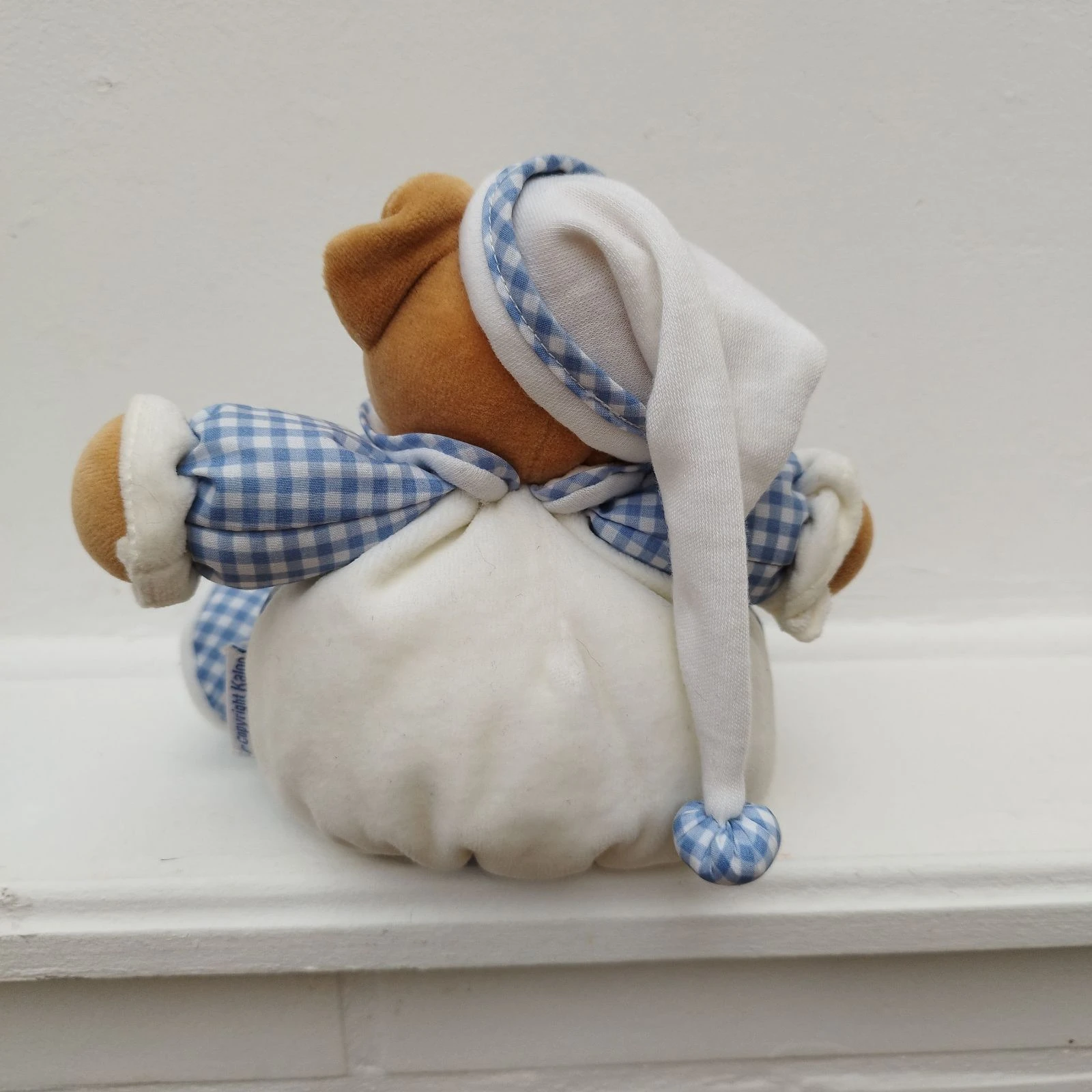 Peluche de oso vichy azul Kaloo – photo 5